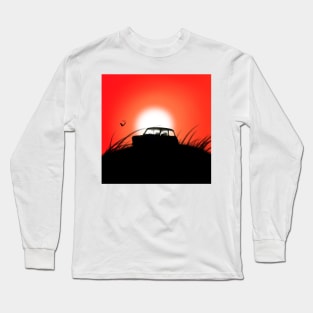 Classic Mini Sunset Red Long Sleeve T-Shirt